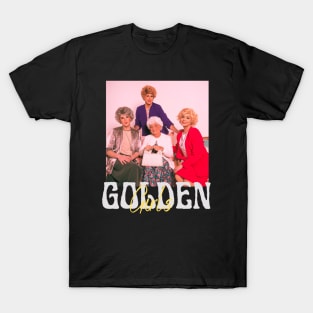 Stay golden vintage colorful golden Girls design T-Shirt